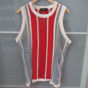 Balenciaga Sleeveless Open Weave Shirt / Sweater Vest